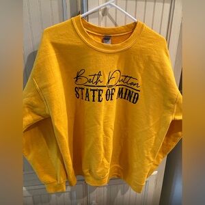 Women’s sweatshirt, size Large. Beth Dutton Yellowstone.